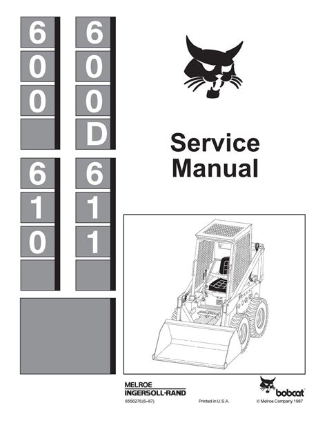 bobcat 610 skid steer loader|bobcat 610 manual.